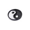 ABOOFAN Yin and Yang Trigram Sand Table Resin Crafts Black Decorative Household Ornament for Home and Office Housewarmings Birthdays and Anniversaries view 1