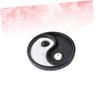 ABOOFAN Yin and Yang Trigram Sand Table Resin Crafts Black Decorative Household Ornament for Home and Office Housewarmings Birthdays and Anniversaries view 4