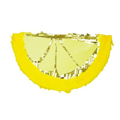Abaodam Mexican Party Pinata Lemon Shaped Carnival Toy Handmade Birthday Party Supplies Candy Filler Pinata