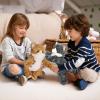 2Pcs Cat Stuffed Animals, Microwavable Stuffed Animal Adorable Fluffy Tabby Cat Plush for Warmth, Heatable Coolable Lavender Scent Cat Plush Toys, Cute Soft Cat Plushies for Kids Adults Girl Boy Gifts view 2