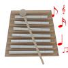 TWTCZOZ 7 Tone Hand Musical Instrument Preschool Early Learning Portable Teaching view 3