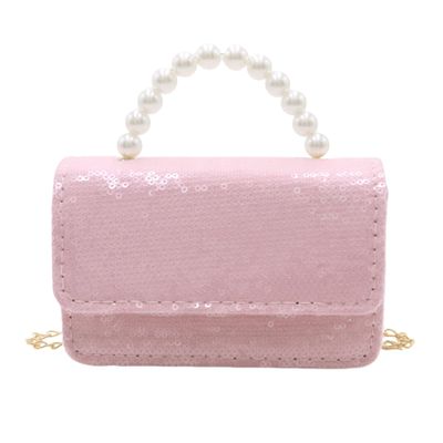 Kids Sequin Crossbody Purse Little Girls Sparkly Handbag Cute Messenger Bag