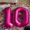 0 Balloon Numbers 40 Inch Big Zero Hot Pink Balloon Numbers for Birthday Decoration, Baloon for 10 20 30 40 100 2026 Graduation Decor Wedding Anniversaries Party view 4