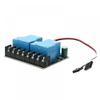 30A Dual-way Relay Switch Large Current On-off Controller Module 12-80V Compatible With Remote Control Aircraft Motors Forward And Reverse Function 1PCS(4 INTERFACE) view 2
