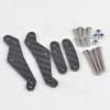 Carbon Fibre Rear Shock Plate for 1/10 Tamiya Monster Beetle Frog Blackfoot Chassis Upgrade Accessories view 2