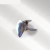 RC Boat Propeller, CNC Aluminum 3-Blade, 40mm Diameter, 5mm Shaft, 15mm Hub Height, Silver Color view 4