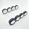 8PCS Toy Car Wheel RC Car Rubber Tire Wheel with Metal Shaft Axles for RC Car Truck Robot DIY Model Car Building Parts (2.5x38mm) view 4