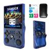2025 New Upgraded R36MAX Retro Handheld Game Console, 18000+ HD Games, 64GB Memory, Linux System, 4.0-inch IPS Screen Portable Pocket Arcade, Blue view 1
