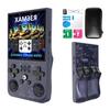 2025 New Upgraded R36MAX Retro Handheld Game Console, 18000+ HD Games, 64GB Memory, Linux System, 4.0-inch IPS Screen Portable Pocket Arcade, Purple view 1