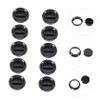 Vaguelly 50 Pack Cash Savings Box Bottom Covers Sturdy Plastic Lids No Tools Needed for Piggy Bank Closure Stoppers view 4