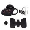 for Axial for SCX10 III II 90046 for Capra for TRX4 1/10 for LCG 2Low Gearbox Middle Transmission Box W/Overdrive Gear RC Crawler Upgrade Part RC Car Parts(Black) view 1