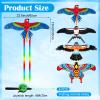 4 pcs Large Fishing Rod Kite for Adults 23.62 Inch Vivid Swallow Parrot Phoenix Butterfly Kite Bulk, Easy to Fly, Kites for Adults Family in Spring Outdoor Beach Team Building view 2