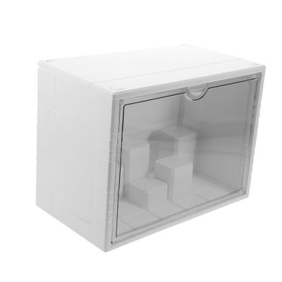 ABOOFAN Versatile Mini Figures Display Cabinet Acrylic Display Stand Case Mini Box Action Figure Storage