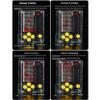7 Retro Classic Pixel Game Maker DIY Soldering Project Game Console Kit Electronic Practice Solder Soldering Kit and Case, Idea for STEM Education Friends Gifts (Green) view 3