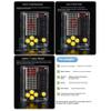 7 Retro Classic Pixel Game Maker DIY Soldering Project Game Console Kit Electronic Practice Solder Soldering Kit and Case, Idea for STEM Education Friends Gifts (Green) view 4