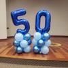 0 Balloon Numbers 40 Inch Big Dark Blue Balloon Numbers for Birthday Decoration, Baloon for 10 20 30 40 100 2025 Graduation Decor Wedding Anniversaries Party view 4