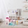 RCULWPLP Cleaning Set for Bromine Children and Cleaning Cleaning House Cleaning for Boys Girls , Pink Bucket view 3