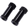 12Mm Aluminum Wheel Hex Adapters Long 29Mm Extension RC Car Conversion Parts for 1/12 Wltoys 12428 12423 Black view 4