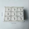 1:6 Scale Dollhouse Miniature mini Simulation Storage Cabinet,Bread Rack,Flower Stand,bjdob11blythegsc Wooden Model (Storage Cabinet) view 2