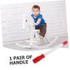 EPIGEIST Wooden Toy Handle Boys and Girls Horse Toys Boy Girl Riding Horse Handle Replacement Parts view 4