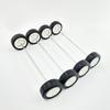 8PCS Toy Car Wheel RC Car Rubber Tire Wheel with Metal Shaft Axles for RC Car Truck Robot DIY Model Car Building Parts (2x25mm) view 4
