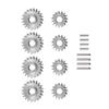 8Pcs Overdrive Steel Portal Axle Gear Set 20T 15T for 1/24 FMS FCX24 RC Crawler Car Upgrade Parts view 3