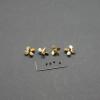 RC Boat Propeller Quad Set, 12.5mm Four-Blade Copper, 1.5mm Shaft, 4 Pieces (2 Left & 2 Right) view 4