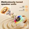 Mini Karaoke Machine Speaker for Kids Adults, Portable Bluetooth with 1 Wireless Microphones, Children's Day Birthday Gift Ideas for Toys for Teens Boys and Girls Aged 4, 5, 6, 7, 8, 9, 10, 11, 12+ view 3