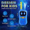 Astronaut Walkie Talkies, 3000 FT Talk Range, Robots Toys for Kids 2Pack, Space Toys Birthday Gifts for 3 4 5 6 7 8 9 10 Year Old, Voice Interactive Gift for Boys & Girls,Top With Handheld Flashlight. view 2