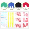 12Pcs Sponge Paint Brushes for Painting, EVA Stamp Sponge Roller Paint Brushes Early Learning Painting Tools Arts Craft for Toddlers Kids view 3