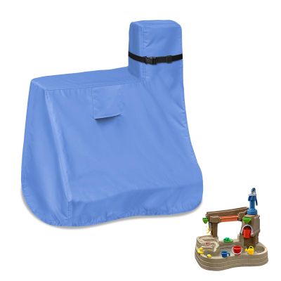 Kids Water Table Cover for Step2 Pump & Splash Discovery Pond Water Table, Outdoor UV, Fade-resistant, Wind and Dust Protection Toddlers Water Activity Table Cover(Blue)