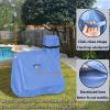 Kids Water Table Cover for Step2 Pump & Splash Discovery Pond Water Table, Outdoor UV, Fade-resistant, Wind and Dust Protection Toddlers Water Activity Table Cover(Blue) view 4