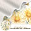 Nesatuwa Flower Butterfly Baby Blanket Super Soft Cozy Warm Kids Blankets Cotton Muslin Swaddle Receiving Blankets for Boys Girls 30 x 40 Inch view 2