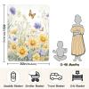 Nesatuwa Flower Butterfly Baby Blanket Super Soft Cozy Warm Kids Blankets Cotton Muslin Swaddle Receiving Blankets for Boys Girls 30 x 40 Inch view 3
