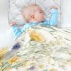 Nesatuwa Flower Butterfly Baby Blanket Super Soft Cozy Warm Kids Blankets Cotton Muslin Swaddle Receiving Blankets for Boys Girls 30 x 40 Inch view 4