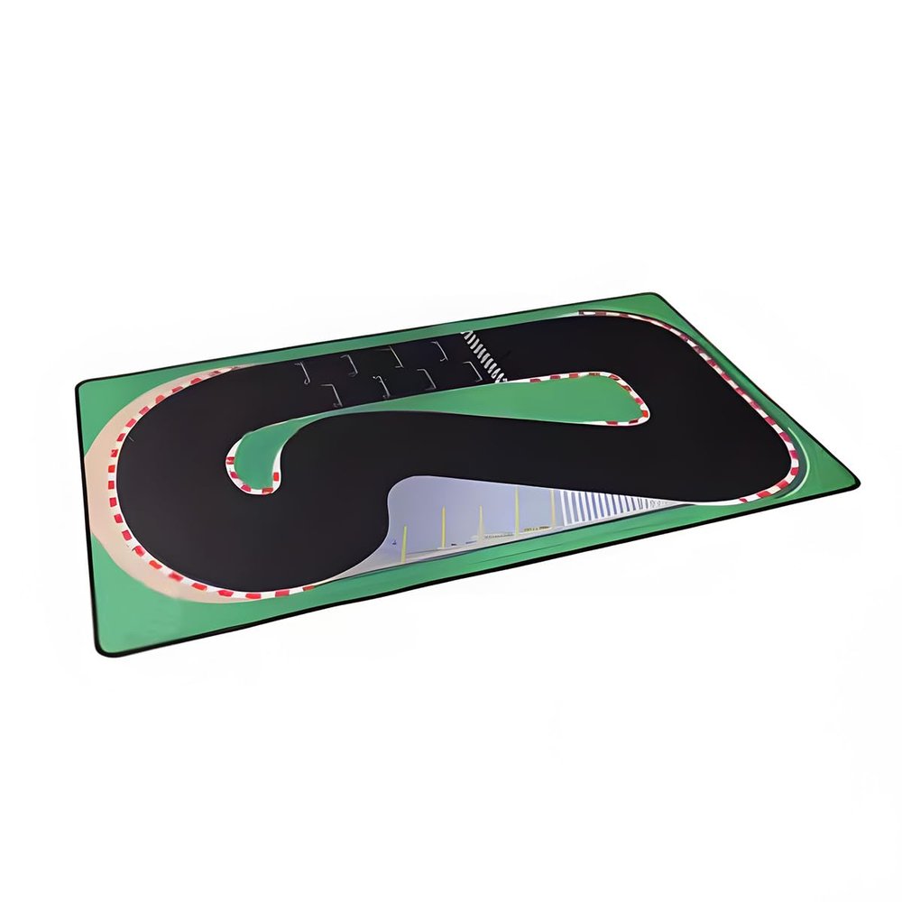 URFunModel 950X500MM_BZ3266 Track for 1/32 1/43 1/58 1/64 1/76 Scale RC Car Model, RC Drift Car Track, Remote Control Cars Racing Track, Birthday Gift Toy for Adults