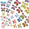 Kifmurase 100 Pcs Magic Flying Butterfly Toys, Wind Up Butterfly Cards Toy Fairy Flying Butterflies Cards for Centerpieces Suprise Explosion Box Gifts Birthday Wedding Party Decoration Anniversary view 1