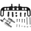RC Car Parts for 1/10 RC Drift Car Accessories Parts for Racing Car Exhaust Pipe License Plate Frame Set for Silver Black view 1