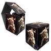 BFDHGQZC Cat With Butterfly Card Commander Deck Box for Trading Cards Storage Box with Strong Magnet Magic Premium Gathering Deck Box Cover for TCG CCG Magic Card view 1