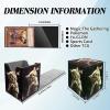 BFDHGQZC Cat With Butterfly Card Commander Deck Box for Trading Cards Storage Box with Strong Magnet Magic Premium Gathering Deck Box Cover for TCG CCG Magic Card view 4