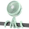 AMACOOL Baby Stroller Fan - 5000mAh Rechargeable, 3-Speed, Strong Yet Quiet, 360Rotate Portable Clip on Fan for Travel, Car Seat, Crib, Bike, Treadmill, Beach Vacation Essentials view 1
