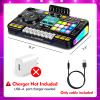 Kids DJ Mixer Controller Table Musical Toy Electronic Toy with LED Lights Sound Effect Microphone Piano DJ Board Key Musical Instruments Birthday Gift Toys for 3 4 5 6 7 Year Old Boy Girl view 4