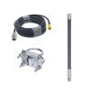 915MHz Lora Antenna 5.8dBi 3DFB Low Loss Cable for Meshtastic Nebra Bobcat 300 Cal-Chip RAK V2 Syncrobit SenseCAP M1 Helium HNT Miner Hotspot Gateway (Gray, 45CM) view 1