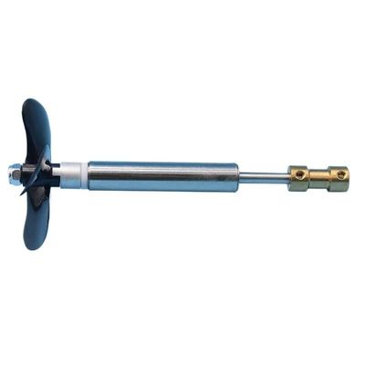 4mm Waterproof Shaft Assembly with Four-Leaf Propeller, Stainless Steel, Various Length Options, RC Boat Parts, 1 Piece(10cm-3.17mm)