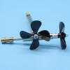 4mm Waterproof Shaft Assembly with Four-Leaf Propeller, Stainless Steel, Various Length Options, RC Boat Parts, 1 Piece(10cm-3.17mm) view 4