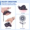 LovesTown 550PCS Ferrite Putty Stones, Fidget Magnetic Beads Fidget Toys for Teens Stress Relief Gifts for Adults Coworkers view 4