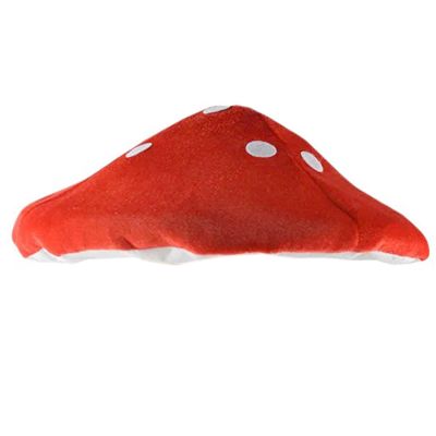 COPLKY Party Hats Adult Stuffed Mushroom Shape Hat Christmas Party Plush Hat Adult Carnivals Photography Hat Halloween Party Festival Hat