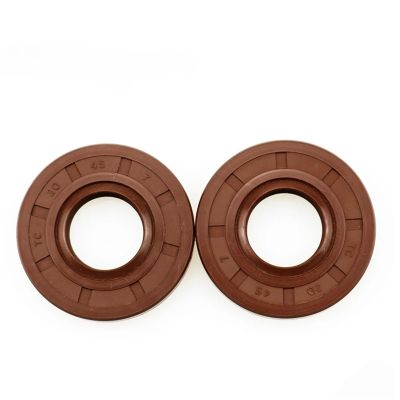 2PC ID 10 MM TC Oil Brown Fluoro Rubber Spring Lip Gasket 10x16x4 10x16x5 10x18x4(10x18x6)