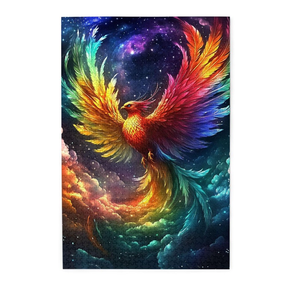 Vextrovia Mythological Birds, Whimsical Fantasies, Puzzles for Adults 1000 Pieces, Retro Split Brainstorming and Stress Relieving Games for Parties in The Finish, Forget About Life's Worries