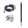 915MHz Lora Antenna 5.8dBi 3DFB Low Loss Cable for Meshtastic Nebra Bobcat 300 Cal-Chip RAK V2 Syncrobit SenseCAP M1 Helium HNT Miner Hotspot Gateway (Black, 55CM) view 1